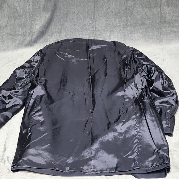 Hart Schaffner Marx Gold Trumpeter Two Button Blazer Men's 44R Blue Lined USA - Picture 7 of 12